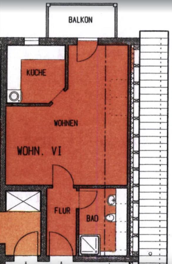 Fewo "Rabennest " Gemuetliche Wohnung Nahe Rabensteinklinikum - Kein Separates Schlafzimmer, Studiowohnung شيمنيتز المظهر الخارجي الصورة