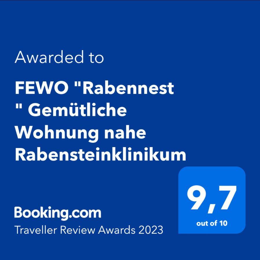 Fewo "Rabennest " Gemuetliche Wohnung Nahe Rabensteinklinikum - Kein Separates Schlafzimmer, Studiowohnung شيمنيتز المظهر الخارجي الصورة